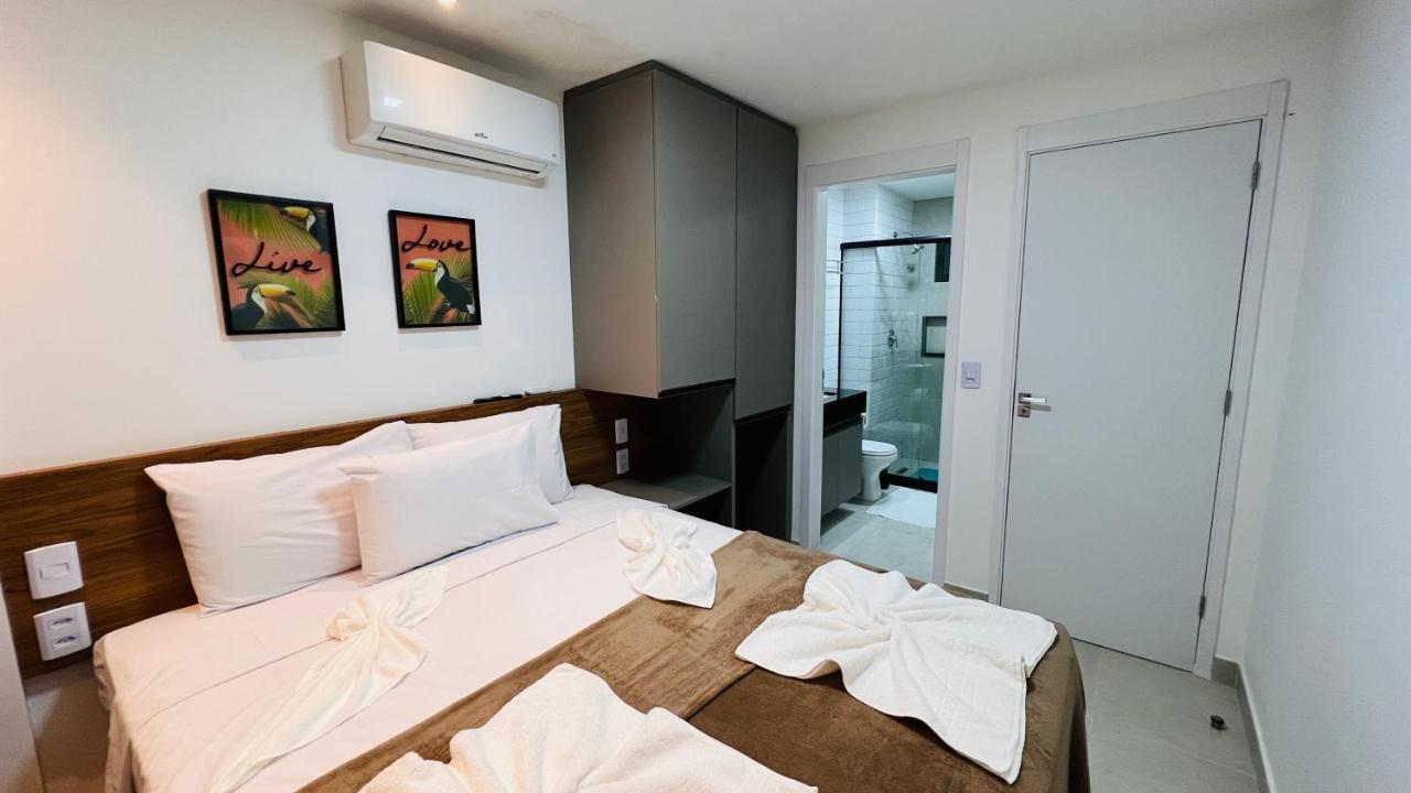 "Vivendo No Paraiso" - Flat C/Suite No Centro Porto de Galinhas Exterior foto