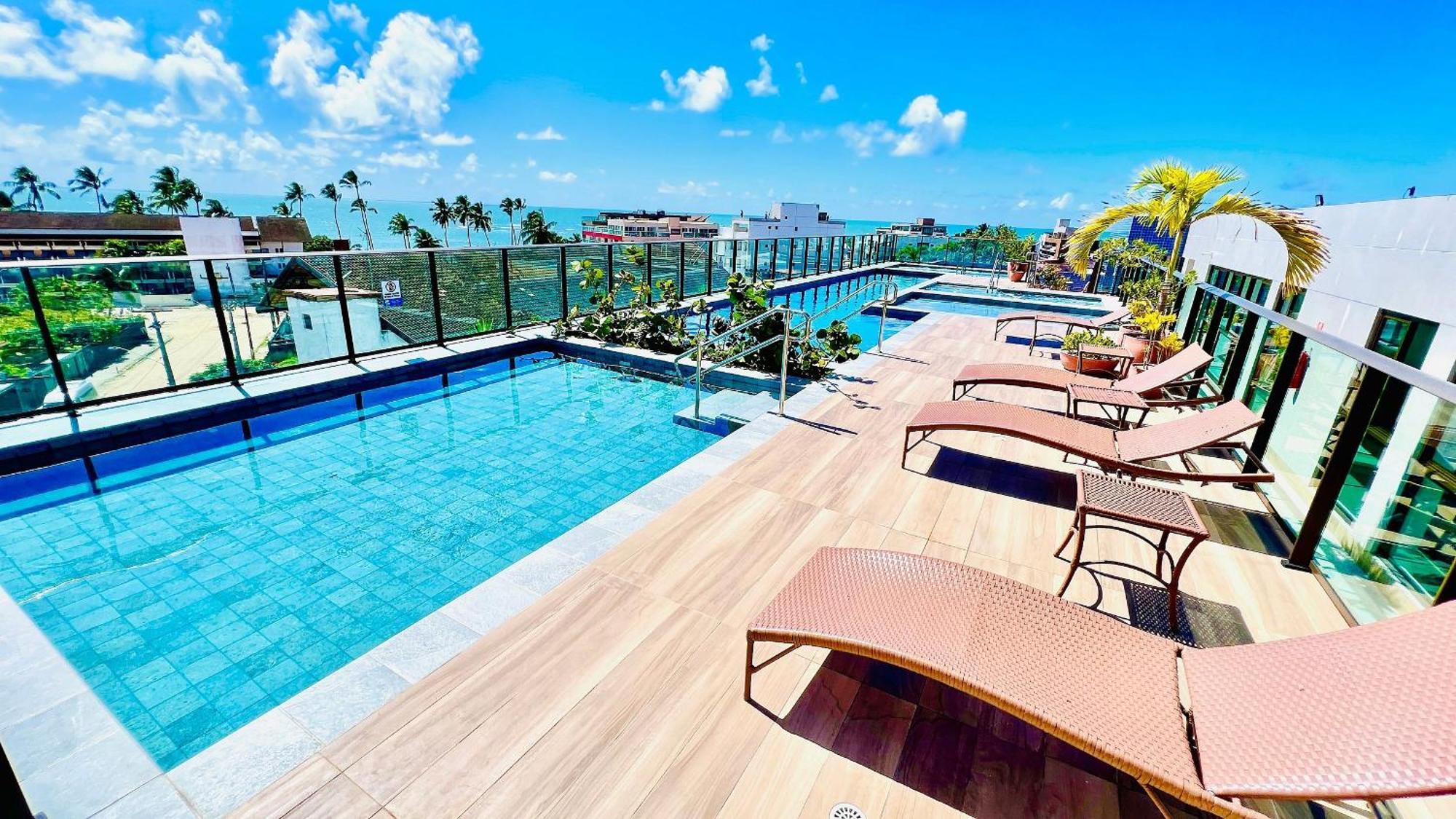 "Vivendo No Paraiso" - Flat C/Suite No Centro Porto de Galinhas Exterior foto