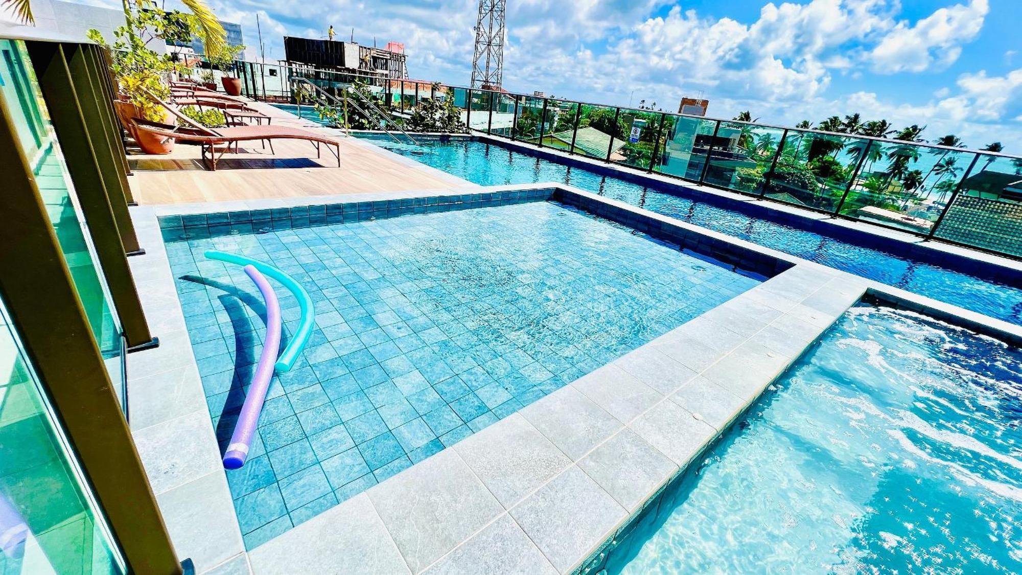 "Vivendo No Paraiso" - Flat C/Suite No Centro Porto de Galinhas Exterior foto